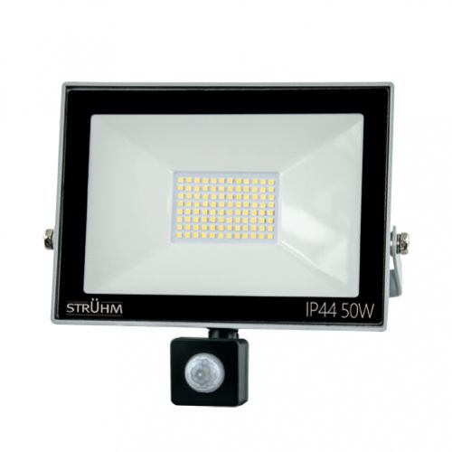 Naświetlacz SMD LED z czujnikiem ruchu KROMA LED S 50W GREY 4500K - 63089f08615b2a2ef7b2e845750d9c5232aebd8c.jpg