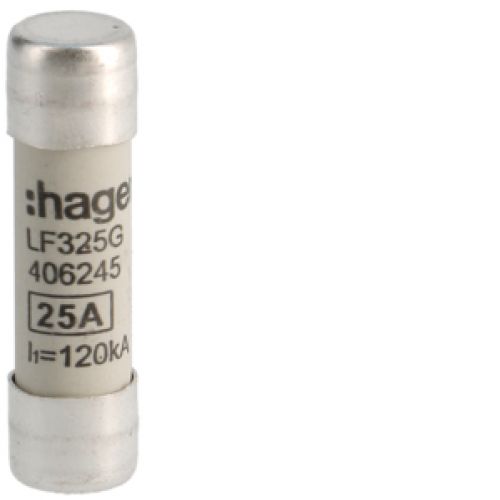 HAGER Wkładka bezpiecznikowa cylindryczna CH-10 10x38mm gG 25A 400VAC LF325G - 63938f4a1f7139b2d6d80c12a0cd62f77f4b1f17.jpg