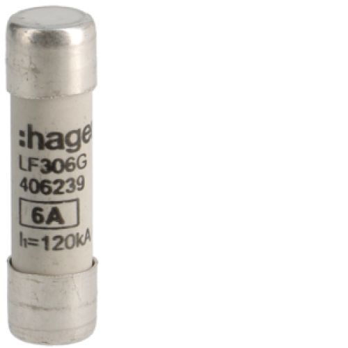 HAGER Wkładka bezpiecznikowa cylindryczna CH-10 10x38mm gG 6A 500VAC LF306G - 6a7e457532c1b9e724a98fb5aac7a2681b2dd448.jpg