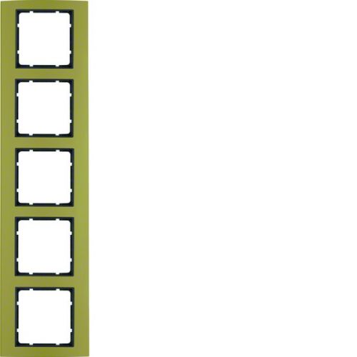 BERKER B.3 Ramka pięciokrotna aluminium złoty/antracyt 10153016 HAGER - 6f289fcc0a406f67d4b354faf1540908fad8f000.jpg
