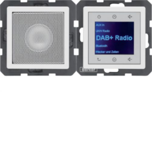 Q.x Radio Touch DAB+ Bluetooth z głośnikiem biały aksamit HAGER - 6ffc3da32bc270a7ce39cef5dc93ba1ad782ca2b.jpg