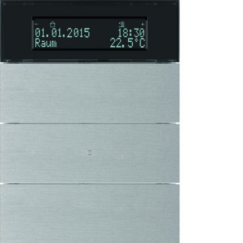 BERKER B.IQ Przycisk potrójny z regulatorem temperatury i wyświetlaczem aluminium 75663594 HAGER - 7f214e0809823e3128566a50b73472e02baf10e3.jpg
