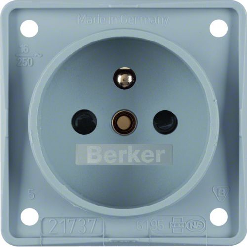 BERKER Integro Flow Gniazdo z uziemieniem z podwyższoną ochroną styków szary 961952506 HAGER - 8119cab51880e4c2456b960f3012ba47e6c3d920.jpg