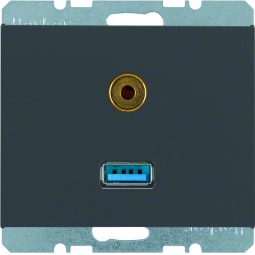 BERKER K.1 Gniazdo USB / 3,5mm Audio antracyt 3315397006 HAGER - 86d4ba7ddfc3d000abff6f80f29e8840341126b8.jpg