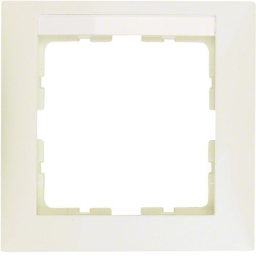 BERKER B.Kwadrat Ramka pojedyncza z polem opisowym kremowy połysk 10118912 HAGER - 87b1a67953f7016f4dd345980219765333f74ee6.jpg