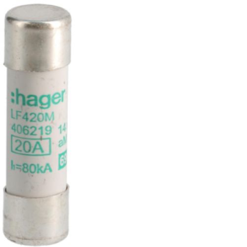 Wkładka bezpiecznikowa cylindryczna CH-14 14x51mm aM 20A 500VAC LF420M HAGER - 8c322ac3d9d7ed8224c67dad276bbe6092e4f1eb.jpg