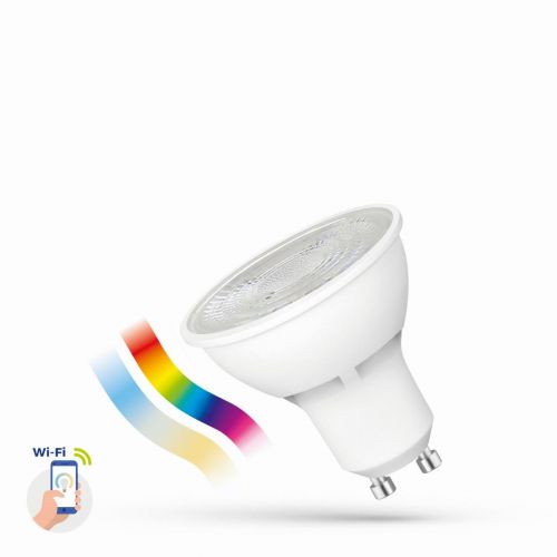 LED GU10 4,5W 230V RGBW+CCT+DIM Wi-Fi/BT SMART WOJ+16823 Spectrum Led - 91ace3820c97d4c9d86df6b9c72c488157174f8b.jpg