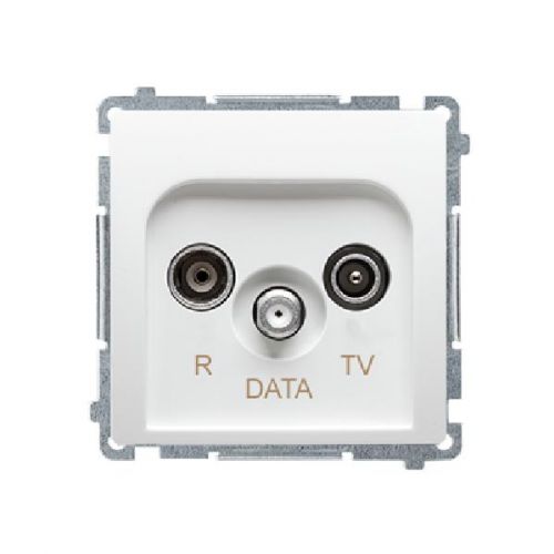 Simon Basic Gniazdo antenowe R-TV-DATA . 1x wejście: 5–862 MHz biały BMAD.01/11 - 95bb659114ab70788bd771a12e7adfb61934e76c.jpg