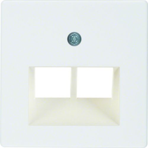 BERKER Płytka czołowa do gniazda przył. UAE/E-DAT Design/Telekom ISDN biały 146909 HAGER - 99822102215531cd4101f585f81134d264817b9c.jpg