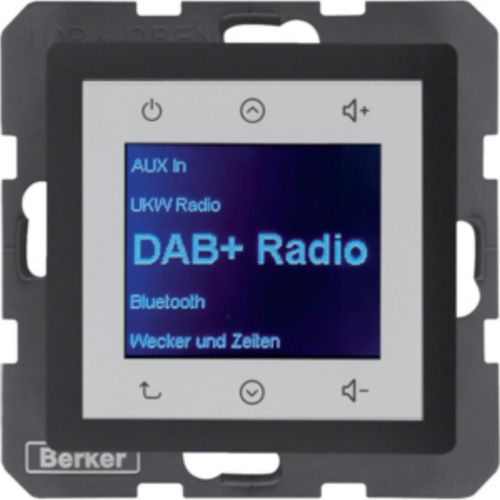 Q.x Radio Touch DAB+ Bluetooth antracyt aksamit HAGER - 99edc302598ec458d521ff0dad664f42982f2f84.jpg