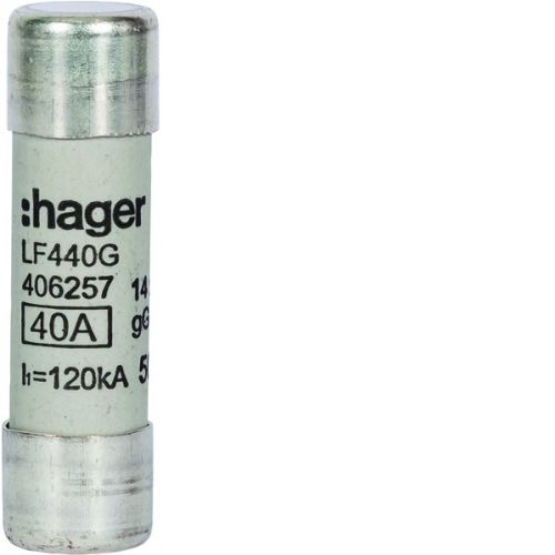 HAGER Wkładka bezpiecznikowa cylindryczna CH-14 14x51mm gG 40A 500VAC LF440G - 9b20e17aa67e468169fab58e4b0cf676cc3f319b.jpg