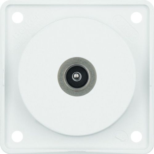 Gniazdo przyłaczeniowe anteny TV; śnieżnobiały mat; Integro mechanizm 945112512 HAGER - 9f63d5ce229f34b0aeffda630050320e3c9772fc.jpg