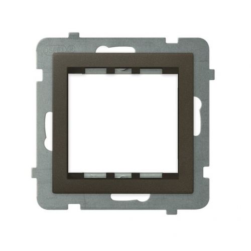 SONATA Adapter podtynkowy systemu OSPEL 45 do serii Sonata CZEKOLADOWY METALIK AP45-1R/m/40 - ap45_1r_m_40.jpg