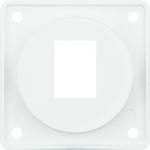 BERKER Integro Flow Płytka nośna pojedyncza do gniazd modularnych AMP biały 945572509 HAGER - b94a0e743609b856863633f50725ee69a1cf0f87.jpg