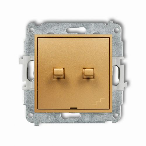 KARLIK MINI Łącznik podwójny schodowy w stylu amerykańskim złoty 29MWPUS-33 - b99ea1948639fe1385f11e4dcdbf439c6b7277ad.jpg