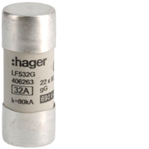 HAGER Wkładka bezpiecznikowa cylindryczna CH-22 22x58mm gG 32A 500VAC LF532G - bb5fd03ddb6099658dce9f858c351bc536bee301.jpg