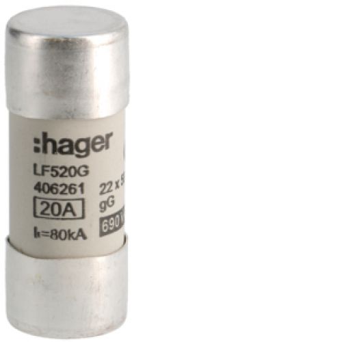 HAGER Wkładka bezpiecznikowa cylindryczna CH-22 22x58mm gG 20A 500VAC LF520G - bda83ca3aabed829f611d77a48beba17fef140c2.jpg
