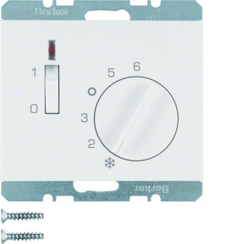 BERKER K.1Regulator temperatury pomieszczenia 24V z stykiem zwiernym elementem centralnym łącznikiem i diodą biały 20317109 HAGER - c3029ce8a336c4a357843efe086332545b4aa955.jpg