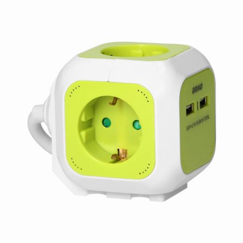 Przedłużacz Kostka 4x2P+Z(Schuko), ładowarka 2xUSB, 1,4m H05VV-F 3x1,5mm2, limonkowy OR-AE-13144(GS)/L ORNO - c9b317b37dba392eda57b2dfe8f51f44104252b9.jpg