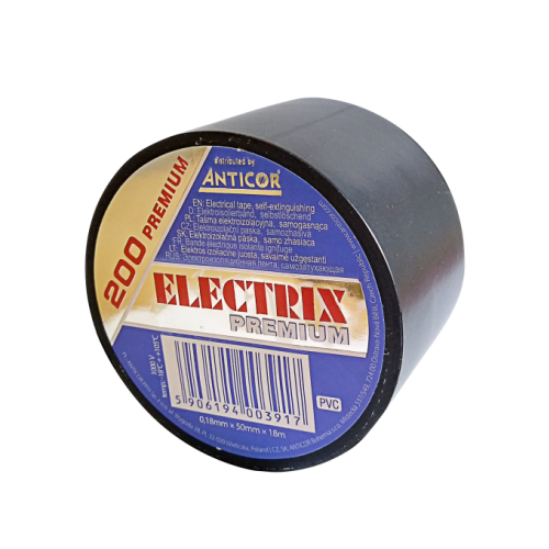 ELECTRIX 200 PREMIUM taśma elektroizolacyjna PCV 0,18mm x 50mm x 18m czarny PE-200P181-0050018 ANTICOR - cef974924c46c720ee886a625903a490bc3a4eff.png