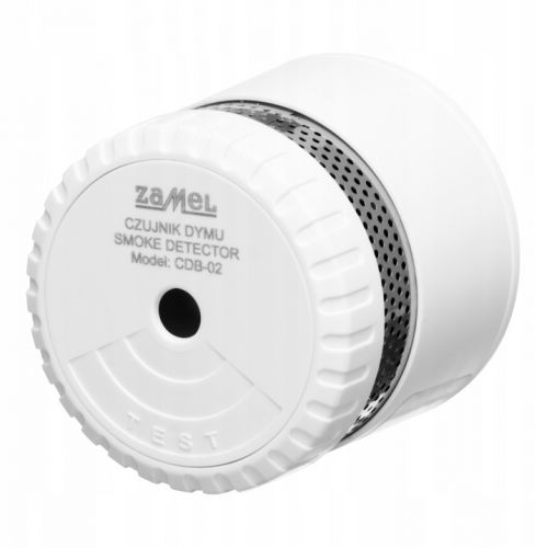 Czujnik detektor dymu BATERIA 10 lat 85 dB CDB-02 ZAMEL - czujnik-detektor-dymu-bateria-10lat-85-db-zamel-cdb-02.jpg