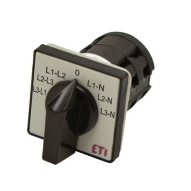 Przełącznik woltomierzowy 3f, 3f-N CS 25 66 U 004773090 ETI - d724a388b24e0827f71f036f7f16e6c0f5276e4a.jpg