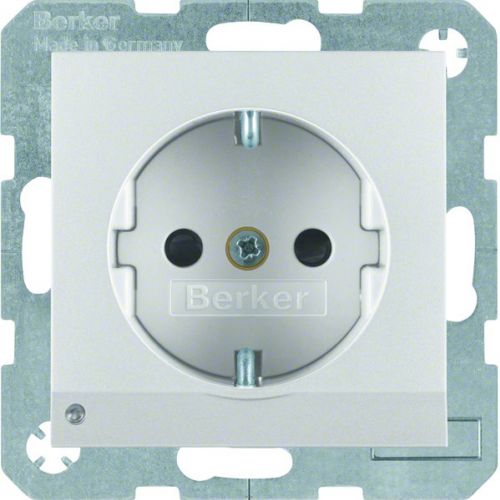 BERKER B.Kwadrat/B.7 Gniazdo SCHUKO z uziemieniem z podświetleniem orientacyjnym LED aluminium 41091404 HAGER - e1860049c148515493b58d693be77144abf28270.jpg