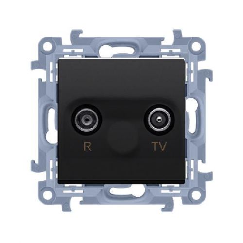 Simon 10 Gniazdo antenowe R-TV przelotowe 10 dB  1x wejście: 5-862 MHz czarny CAP10.01/49 - e44c993cf609d888f43776fbab70281ad4e0fb00.jpg
