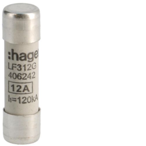 HAGER Wkładka bezpiecznikowa cylindryczna CH-10 10x38mm gG 12A 500VAC LF312G - e9aaea0e721f9f4444920e15685fadf0faf6c463.jpg