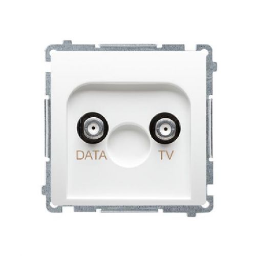 Simon Basic Gniazdo antenowe TV-DATA  1x wejście: 5–1000 MHz biały BMAD1.01/11 - ec0a68749568c3419a3f455c36e22c866f0caeb1.jpg