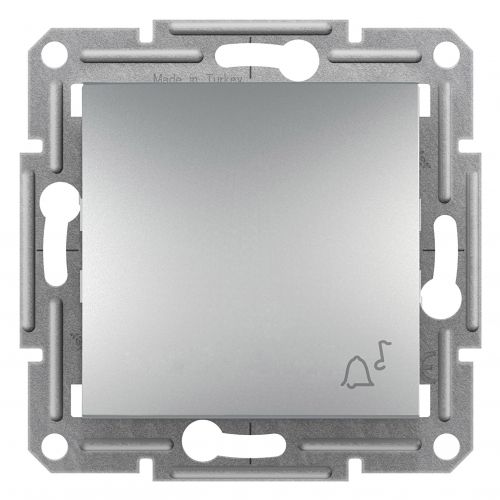 Asfora przycisk zwierny /dzwonek/ bez ramki aluminium EPH0800161 SCHNEIDER - eph0800161.jpg