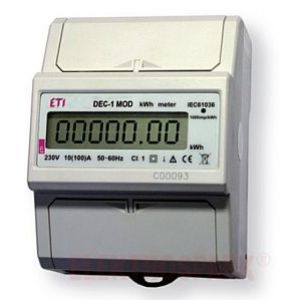 Wskaźnik zużycia energii 1-fazowy z modbus DEC-1MOD 004804053 ETI - eti_img_etimetr_dec1mod.jpg