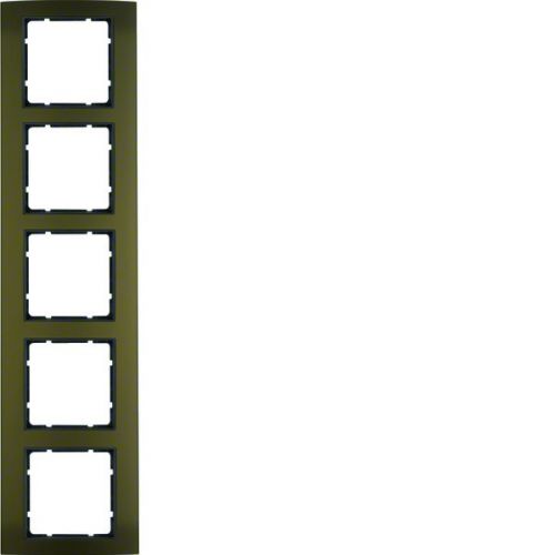 BERKER B.3 Ramka pięciokrotna aluminium brązowa/antracyt 10153001 HAGER - f02462469f96c18adf1a9e6561fee61226e2c2db.jpg