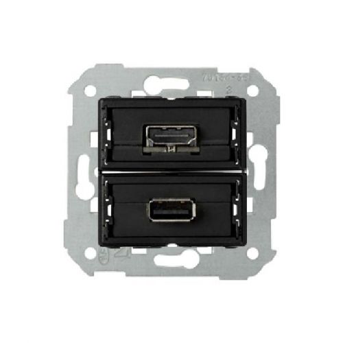 Simon 82 Gniazdo USB + HDMI (V1.4) żeńskie. Podłączenie HDMI kątowe. !Wymagana puszka podtynkowa wielopolowa (nie łączona) 7501095-039 - f9ec94b207679522f45755755529f7953b506b6a.jpg