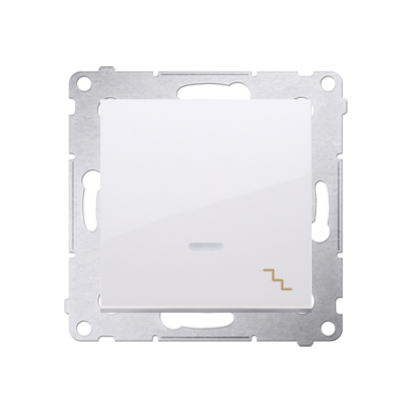 Simon 54 Łącznik schodowy z podświetleniem LED 16A 250V zaciski śrubowe biały DW6AL.01/11 KONTAKT - img_2240.png