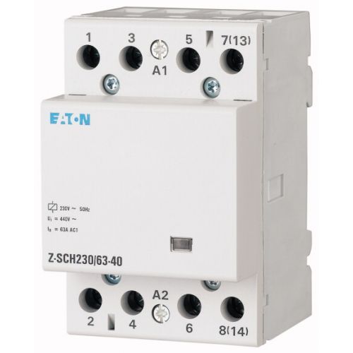 Z-SCH230/63-40 Stycznik modułowy 63A 4Z 0R 230V AC 248856 EATON - img_sg84711.jpg