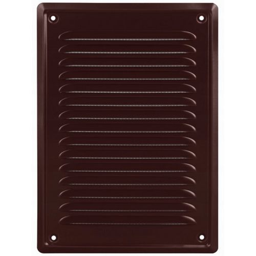 Osłona kratki skośna malowana proszkowo 140x210 brąz airRoxy - kratka-oslona-metalowa-z-siatka-14x21-brazowa.jpg