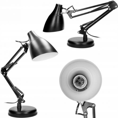 DIAN lampa biurkowa 60W stalowa czarna ORNO - lampka-biurkowa-lampka-kreslarska-szkolna-na-biurko-ruchoma-60w-e27-czarna.jpg