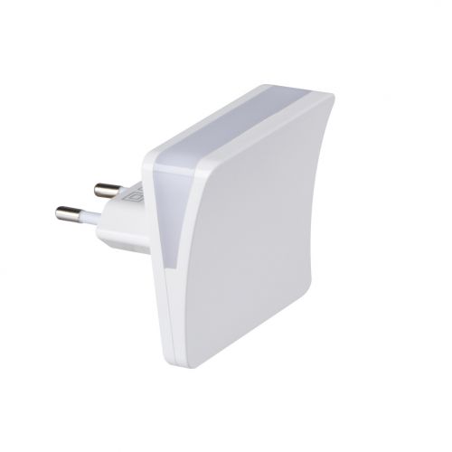 HOFI LED WW W Lampka wtykowa LED HOFI LED WW W 0,28W barwa ciepłobiała3000K biały z czujnikiem zmier - 37393 - m/18213491/37393.jpg