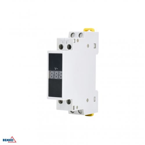 Woltomierz lampka kontrolka modułowa Wskaźnik napięcia 1F cyfrowy 80-500V SCHELINGER - nv-1f-1-bemko - m/18450816/nv-1f-1-bemko.jpg