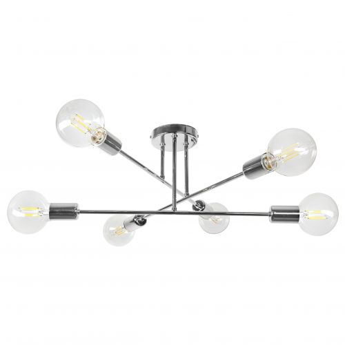 SOLO 6P E27 lampa wisząca max. 6x60W chrom ORNO - 5904988907175 - m/18451340/5904988907175.jpg