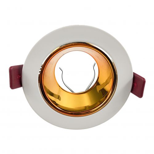 FONDI RC ramka dekoracyjna oprawy punktowej, MR16/GU10 max. 50W, okrągła, stała, aluminiowa, biało-z - 5908254843792_20231004014442 - m/18451602/5908254843792-20231004014442.jpg