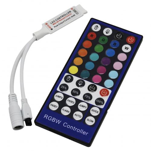Sterownik LED RGBW IR 12V 8A 96W z pilotem 40 przycisków - 5908254842382 - m/18452065/5908254842382.jpg