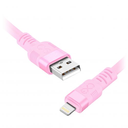 Kabel USB-A - Lightning eXc WHIPPY Pro, 0.9M (29W, szybkie ładowanie), kolor mix pastelowy* (*wysyła - 5904555971387 - m/18452126/5904555971387.jpg