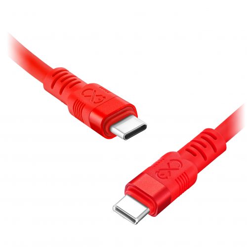 Kabel USB-C - USB-C eXc WHIPPY Pro, 0.9M (100W, szybkie ładowanie), kolor mix neonowy* (*wysyłany lo - 5904555972001 - m/18452131/5904555972001.jpg