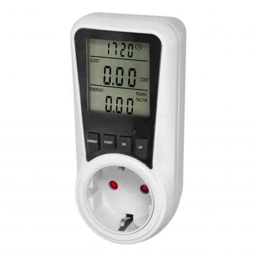 Dwutaryfowy watomierz kalkulator energii z podświetlanym wyświetlaczem LCD 2 oddzielne taryfy wew ORNO - EM5GS_5908254800924_2D_0001_large - m/18452308/em5gs-5908254800924-2d-0001-large.jpg