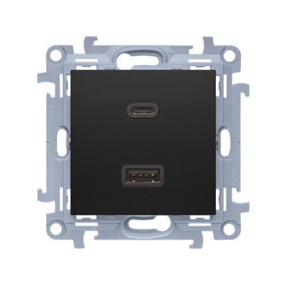 SIMON 10 Ładowarka USB C+A (moduł), 30 W, 230V; czarny - img_8468 - m/18738782/img-8468.png