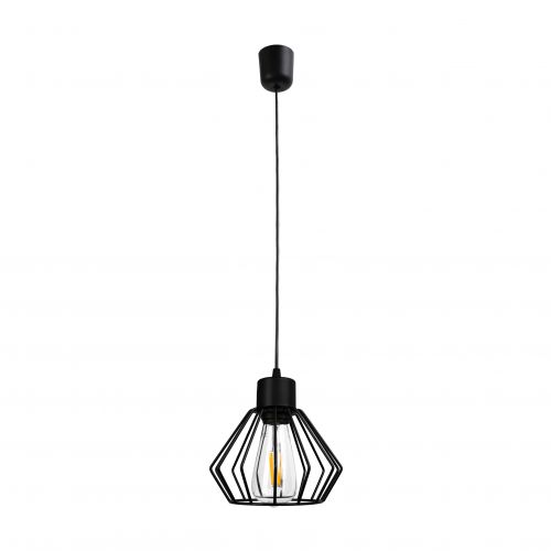 PINO 1P E27, lampa wisząca, max. 60W, czarna - 5904988905713 - m/19620450/5904988905713.jpg