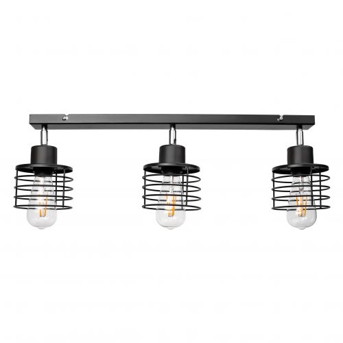 ISLA 3P E27, oprawa ścienno-sufitowa, max. 3x60W, czarna, listwa - 5904988905867 - m/19620465/5904988905867.jpg