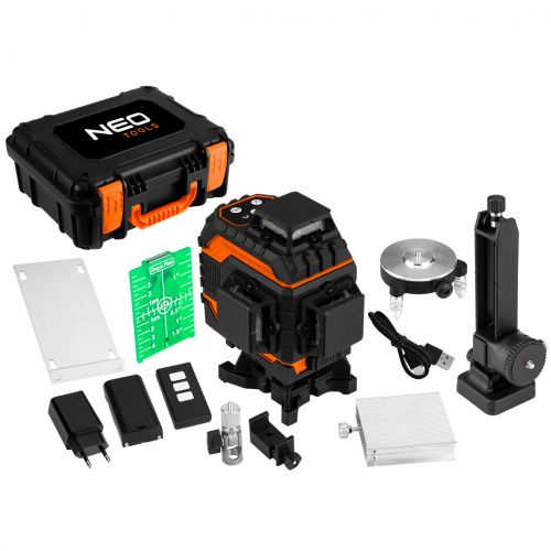 Laser 3D 12 linii zielony walizka tarcza celownicza magnetyczny uchwyt ładowarka NEO GTX - 75-140__BNE_TGL_U45 - m/20734272/75-140-bne-tgl-u45.jpg